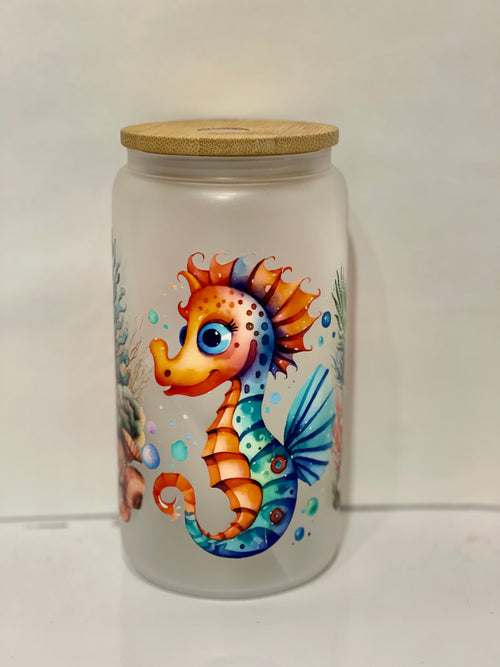 Seahorse Glass Daria Cup
