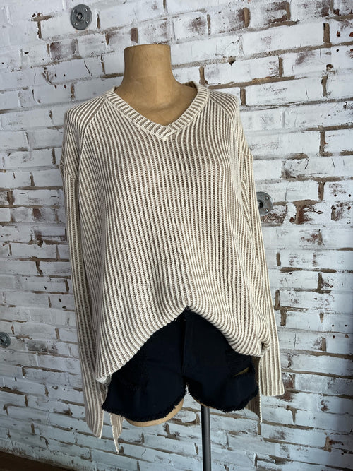 Gloria Knitted Sweater in Cream