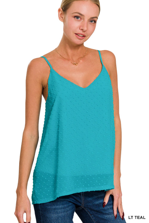 Glam Tank In Teal