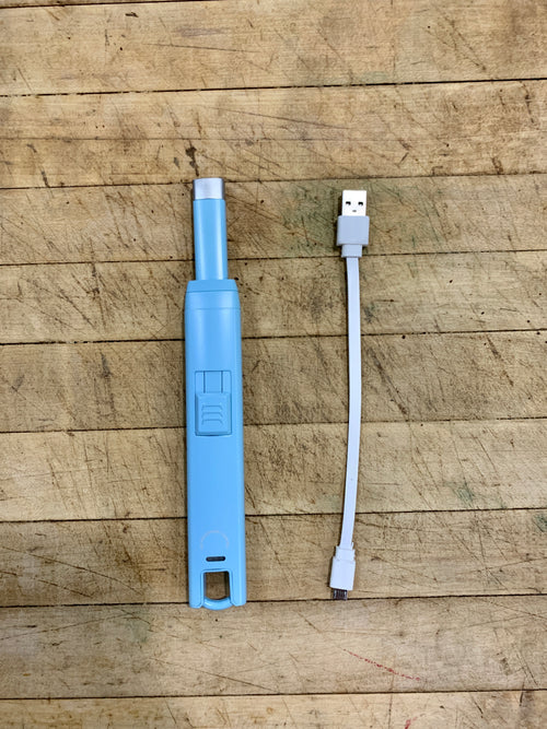 USB Lighter in Matte Baby Blue