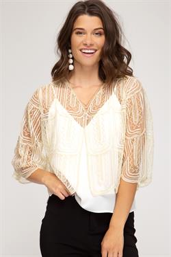 Cream Bolero