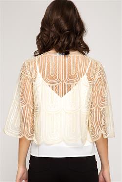 Cream Bolero