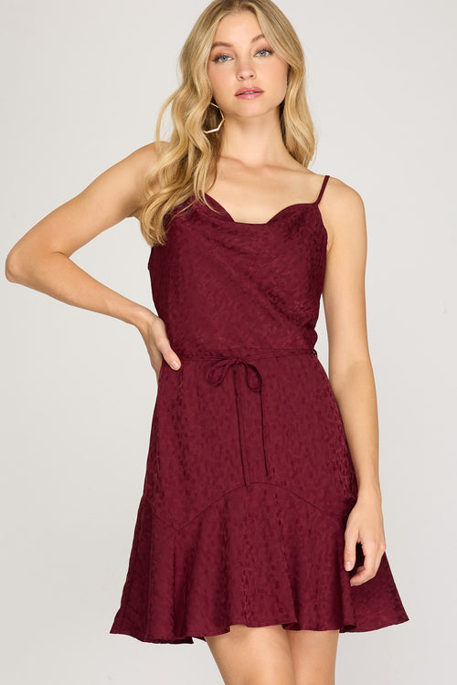 Vivienne Dress In Wine