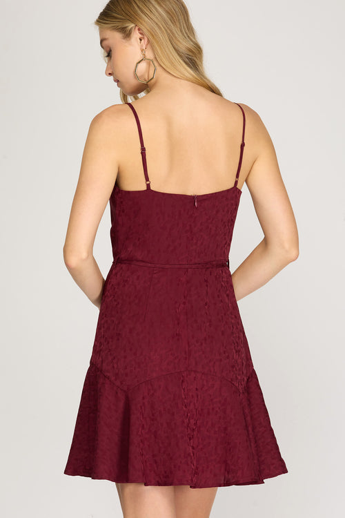 Vivienne Dress In Wine