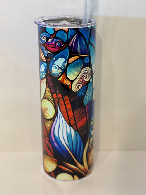 Stained Glass Bleach Daria Tumbler Cup
