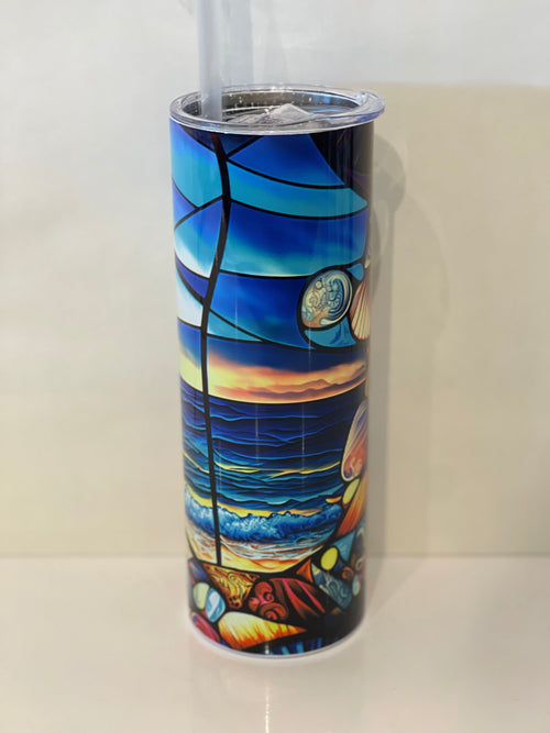 Stained Glass Bleach Daria Tumbler Cup