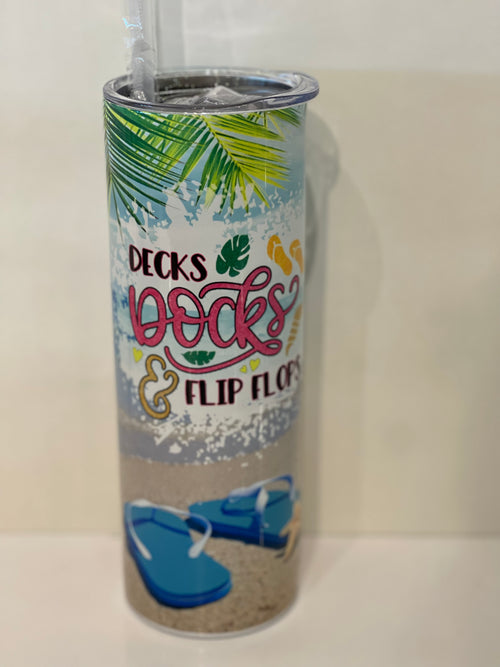 Docks & Flops Daria Tumbler Cup