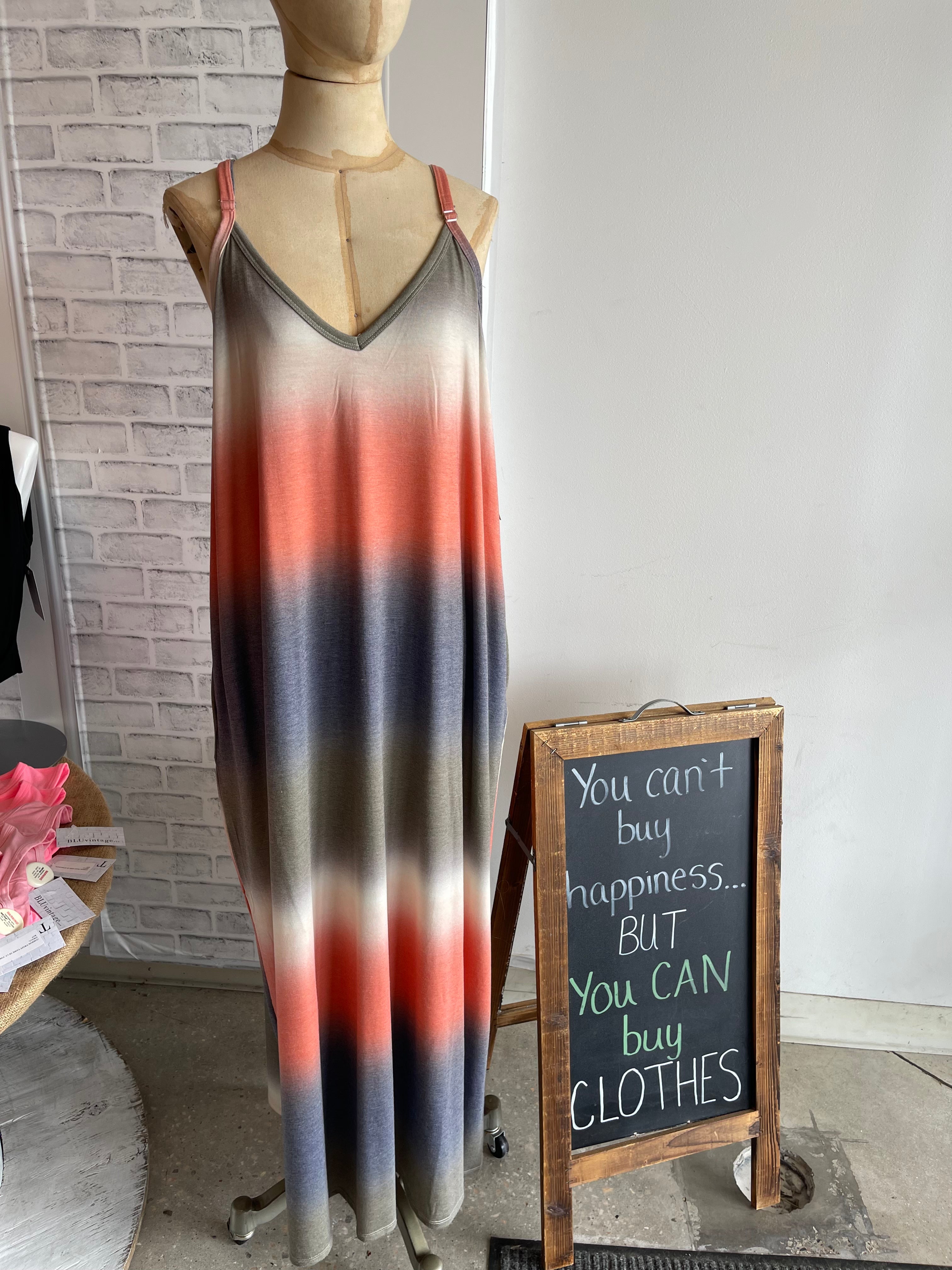 Cambell Ombre Tank Dress