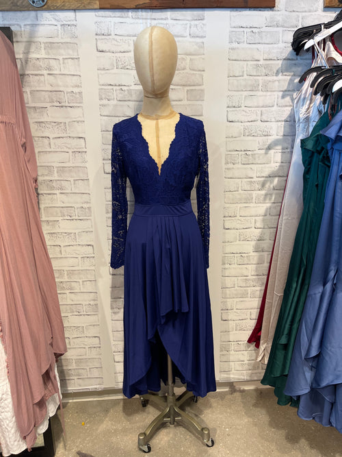 Violet Dress in Blue