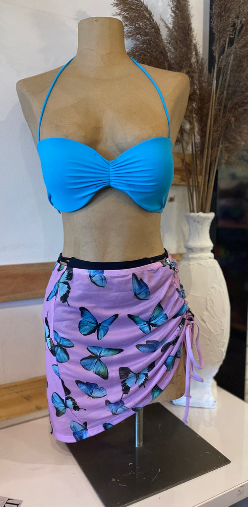 Butterfly Cover Up In Purple