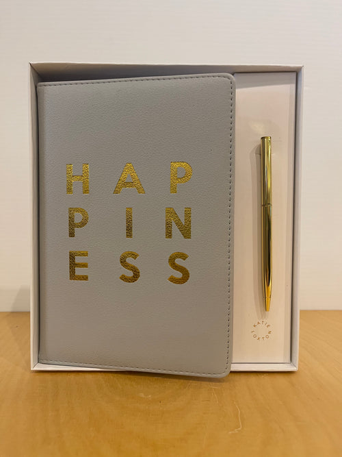 Happiness Notebook and Pen Gift Box