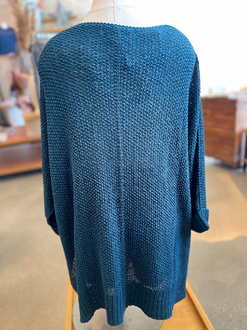 Breezy Sweater in Teal