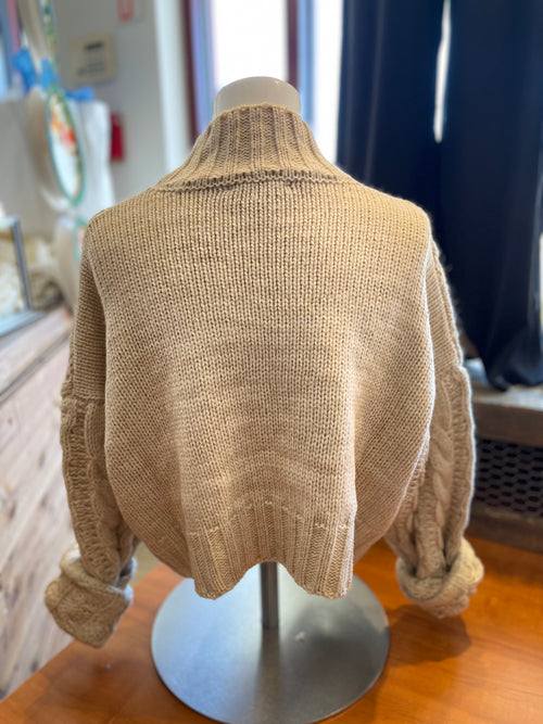 Pearl Crop Sweater