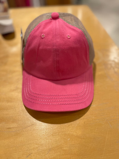 Mesh Cap In Pink
