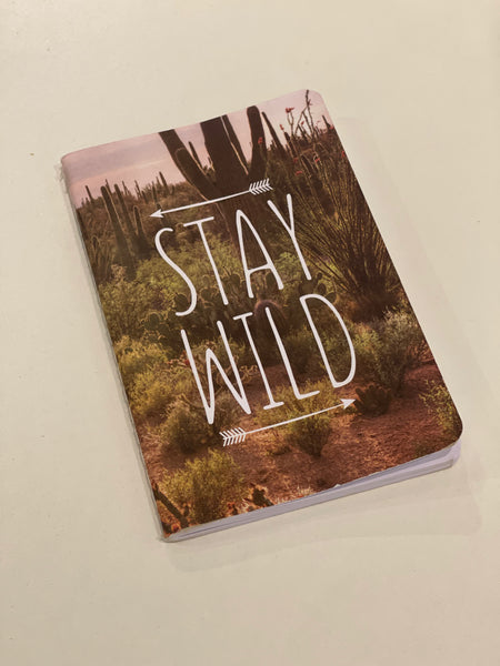 Stay Wild Mini Notebook – BLUvintage