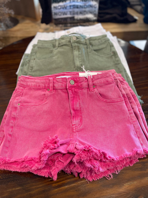 Daisy Shorts In Pink