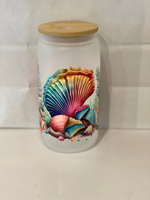 Coral Reef Glass Daria Cup