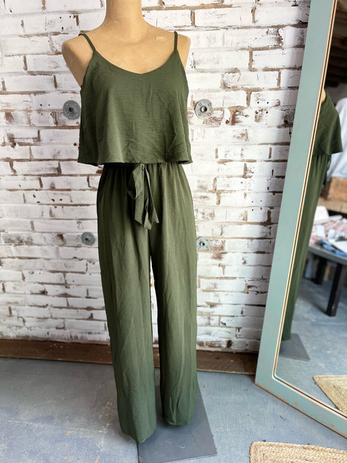 Coco Pantsuit in Olive