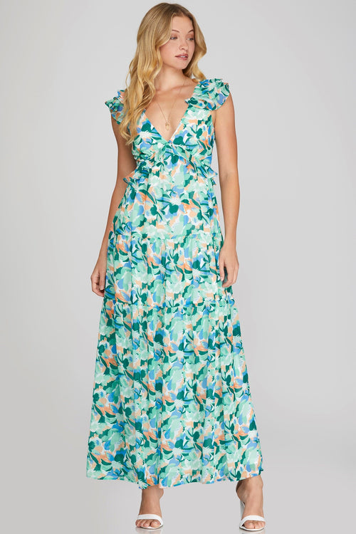 Sweet Moments Floral Dress