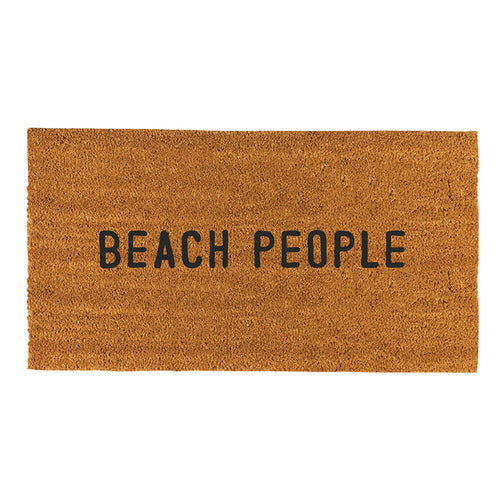 Beach People Door Mat