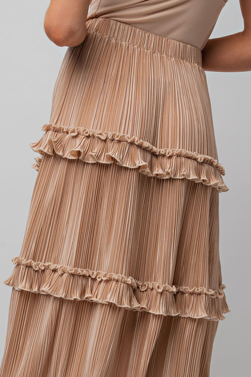 Chic Skirt in Champagne