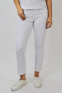 Optic Skinny Jeans in  White