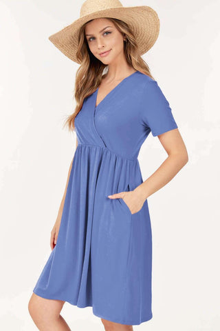 Serena Soft Dress in Denim – BLUvintage