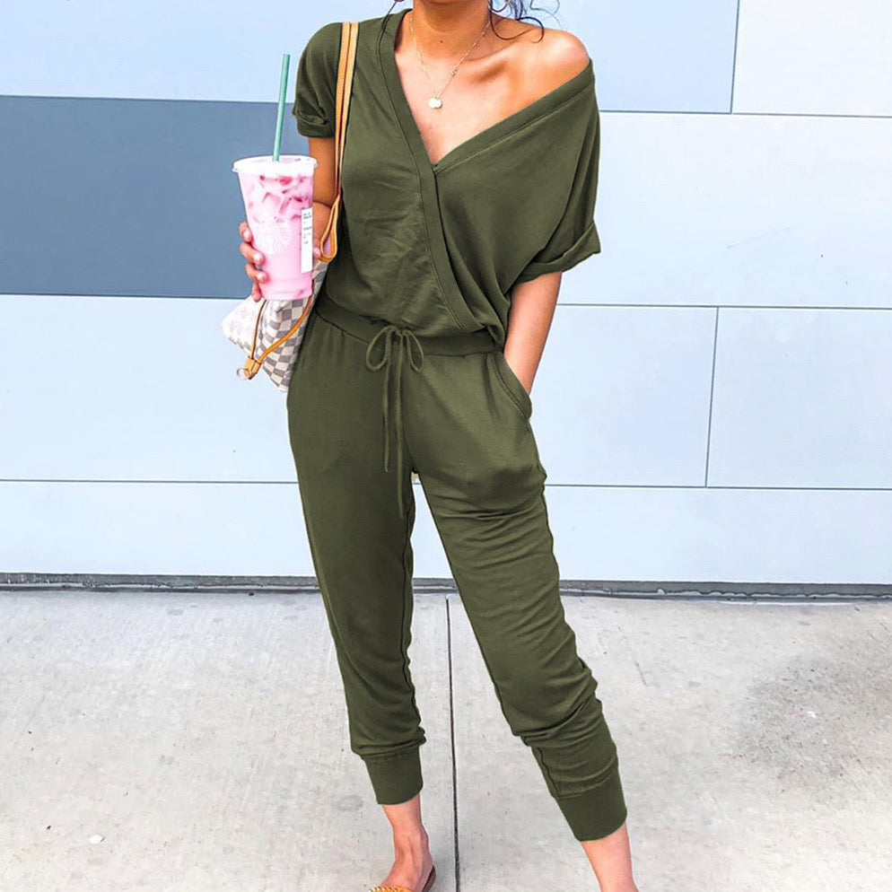 Talley Jumpsuit in Olive