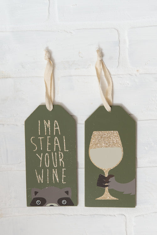 Steal Your Wine Bottle Tag