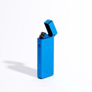 USB Slim Double Arc Lighter in  Blue