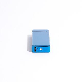 USB Slim Double Arc Lighter in  Blue