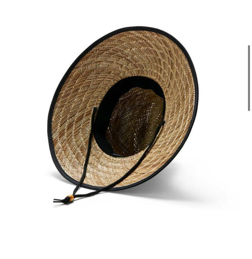 Midnight Hemlock Straw Hat