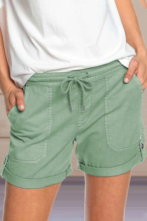 Carter Pocket Shorts in Green
