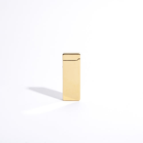 USB Slim Double Arc Lighter in Gold