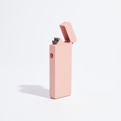 USB Slim Double Arc Lighter in Pink