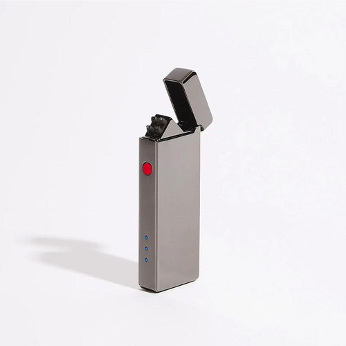 USB Slim Double Arc Lighter in Gunmetal