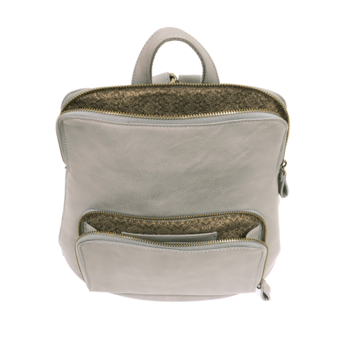 Suri Mini Backpack in Light Grey