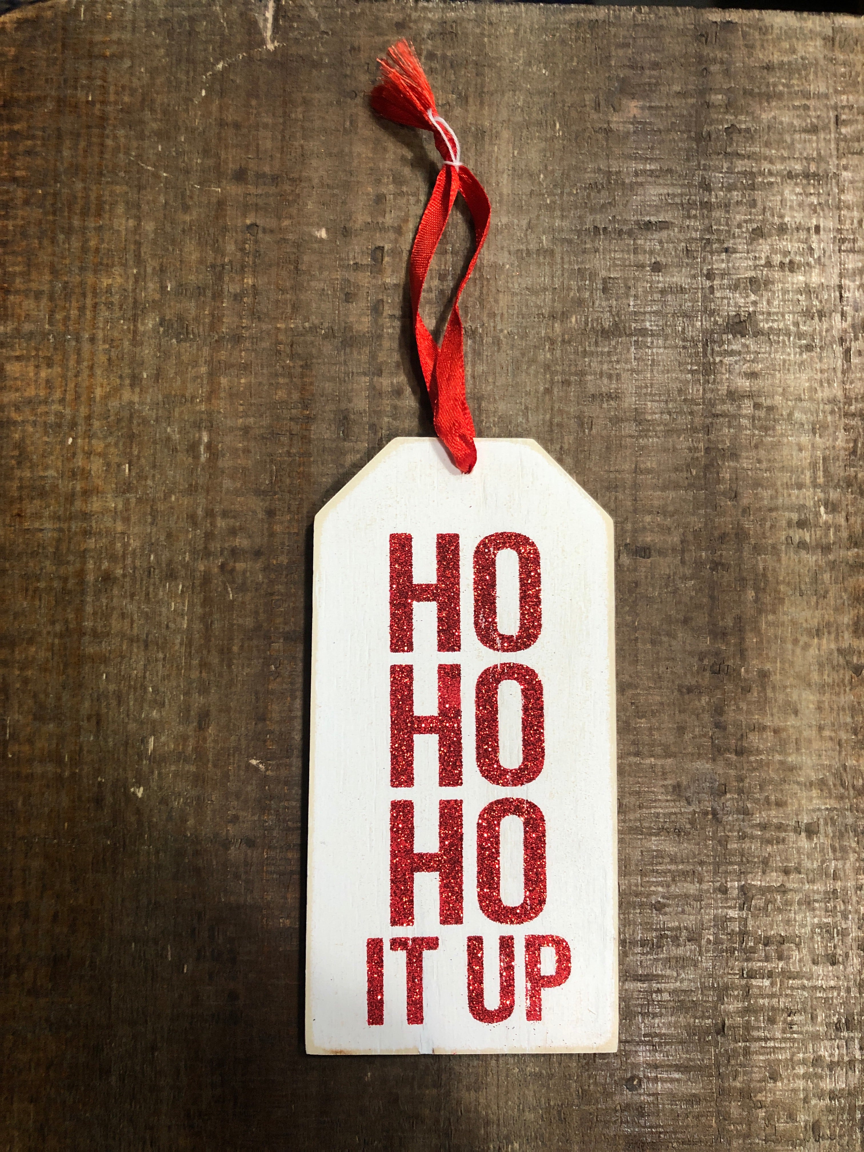 Ho Ho Ho It Up Bottle Tag