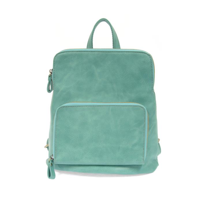 aqua leather backpack Suri Mini Backpack in Aqua – BLUvintage